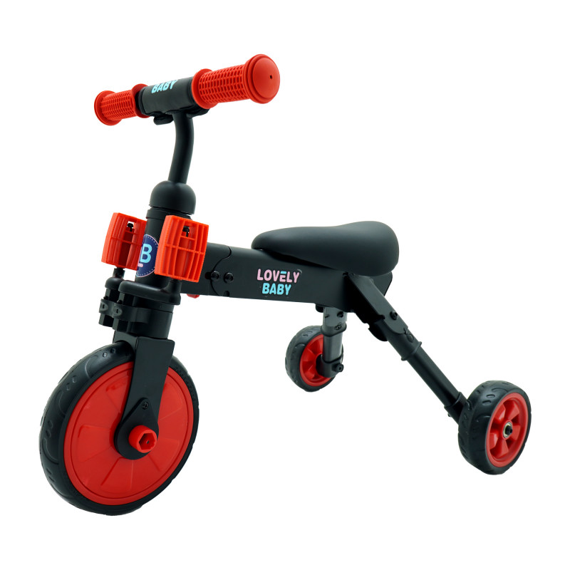 Lovely Baby Three Wheel Tricycle DX100 Red