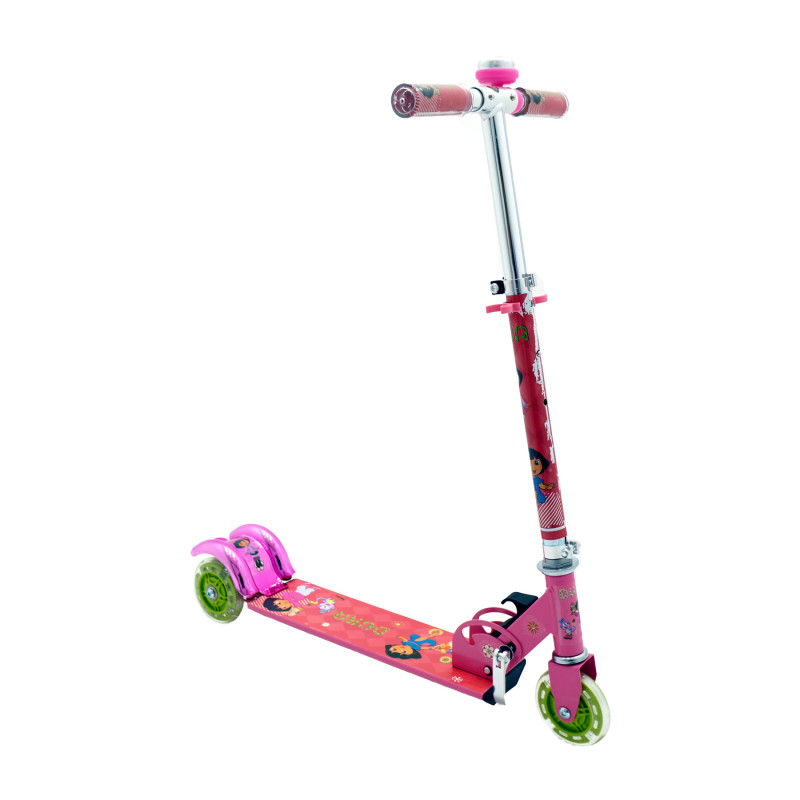 Lovely Baby Folding Scooter Pink LB 2009A