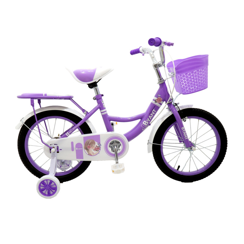 ML Byant Princess Bicycle with Front Basket 12 Inch