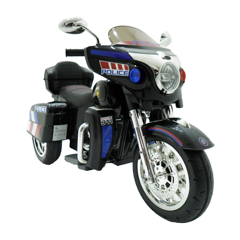 Battery operated outlet police bike