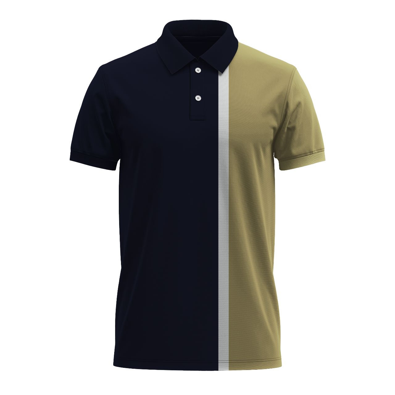 Natural Fit Mens Premium Polo Tshirt Black