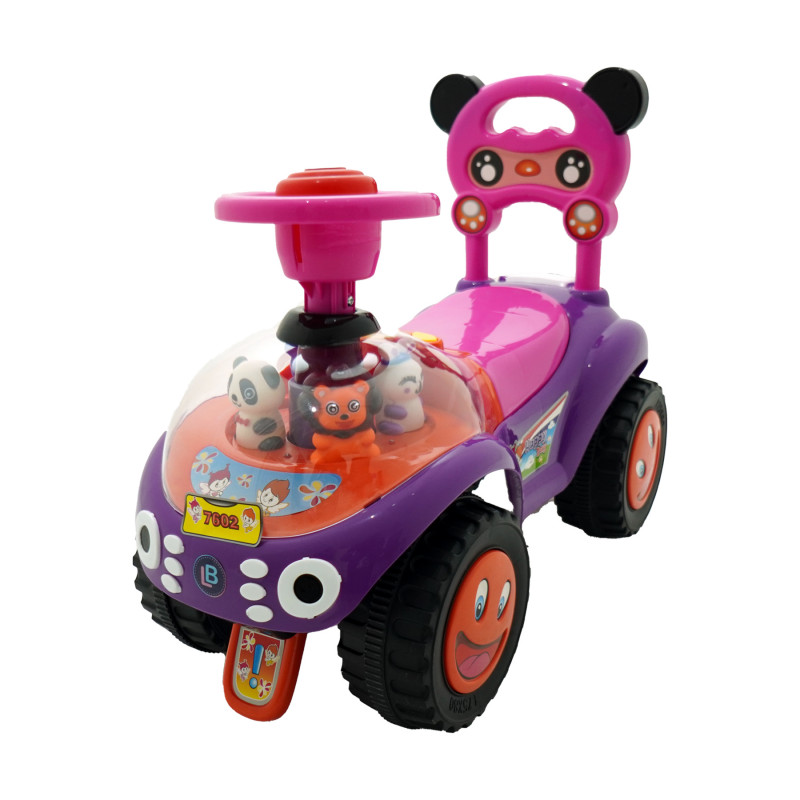 Kids Ride on Vehicle Car Foot to Floor with Music and Lights LB7602