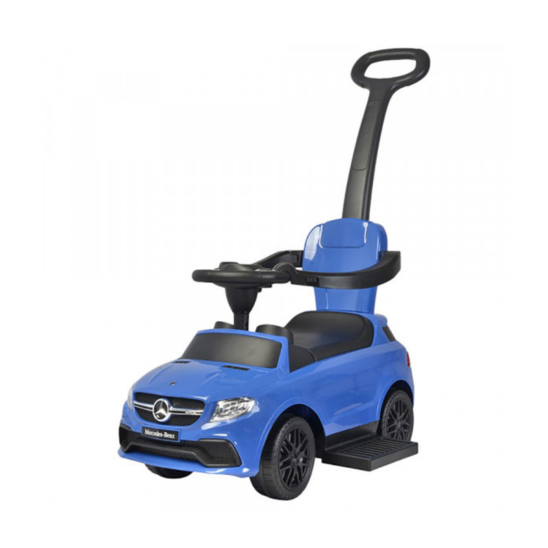 Mercedes-Benz Push Car with Music on Steering Wheel LB-3288H Blue