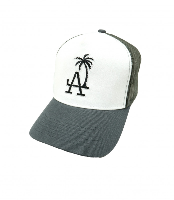 Malahi Los Angel Embroidered Cap - White
